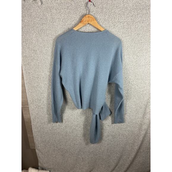 Simkhai 100% Cashmere Sweater Wrap Women’s M Designer Old Money Quiet Luxury - Picture 5 of 10